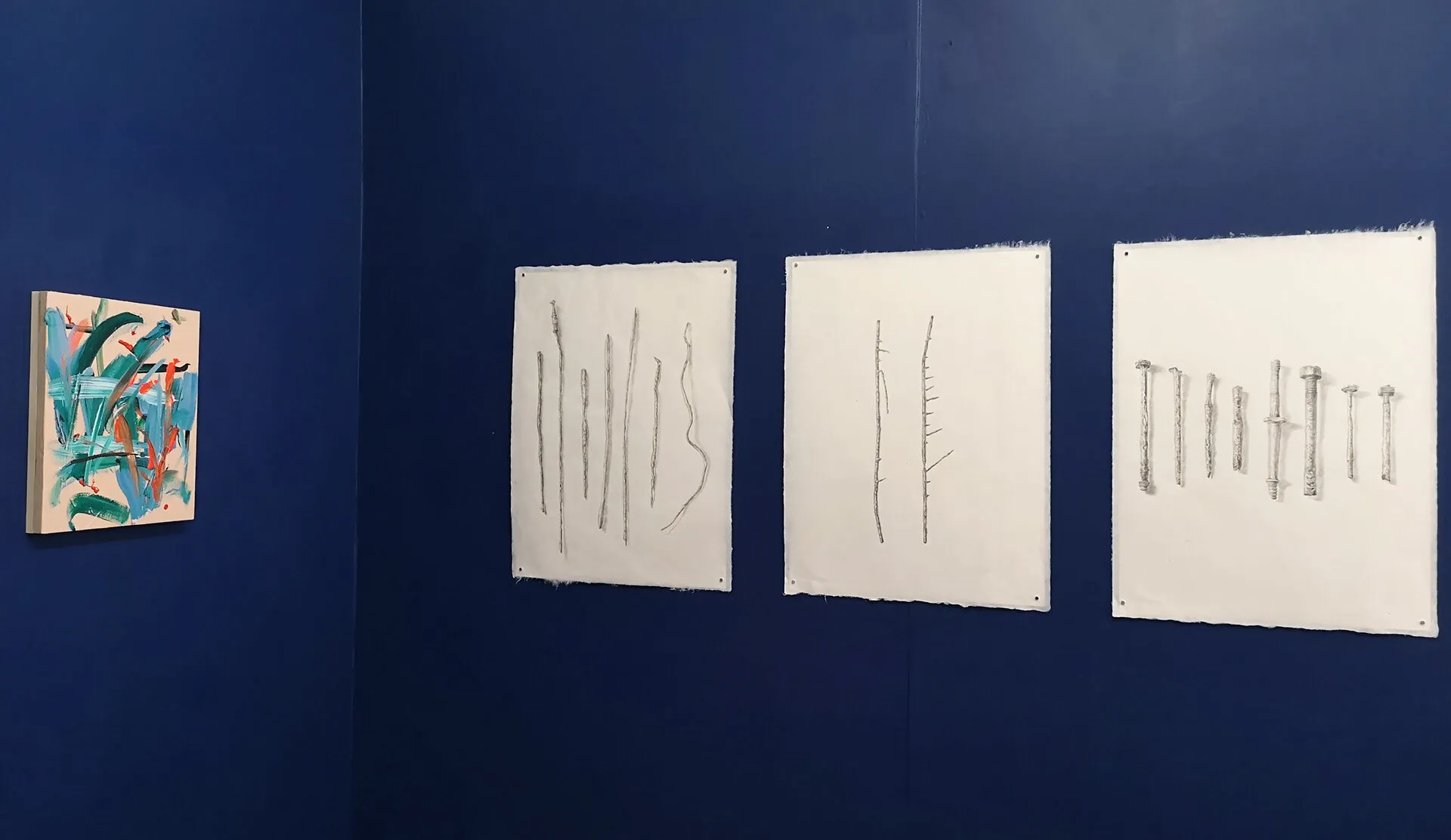 Strata - Two person show with Elise Ashby, curated by Laura Harris, 2021, Paper Gallery, Manchester