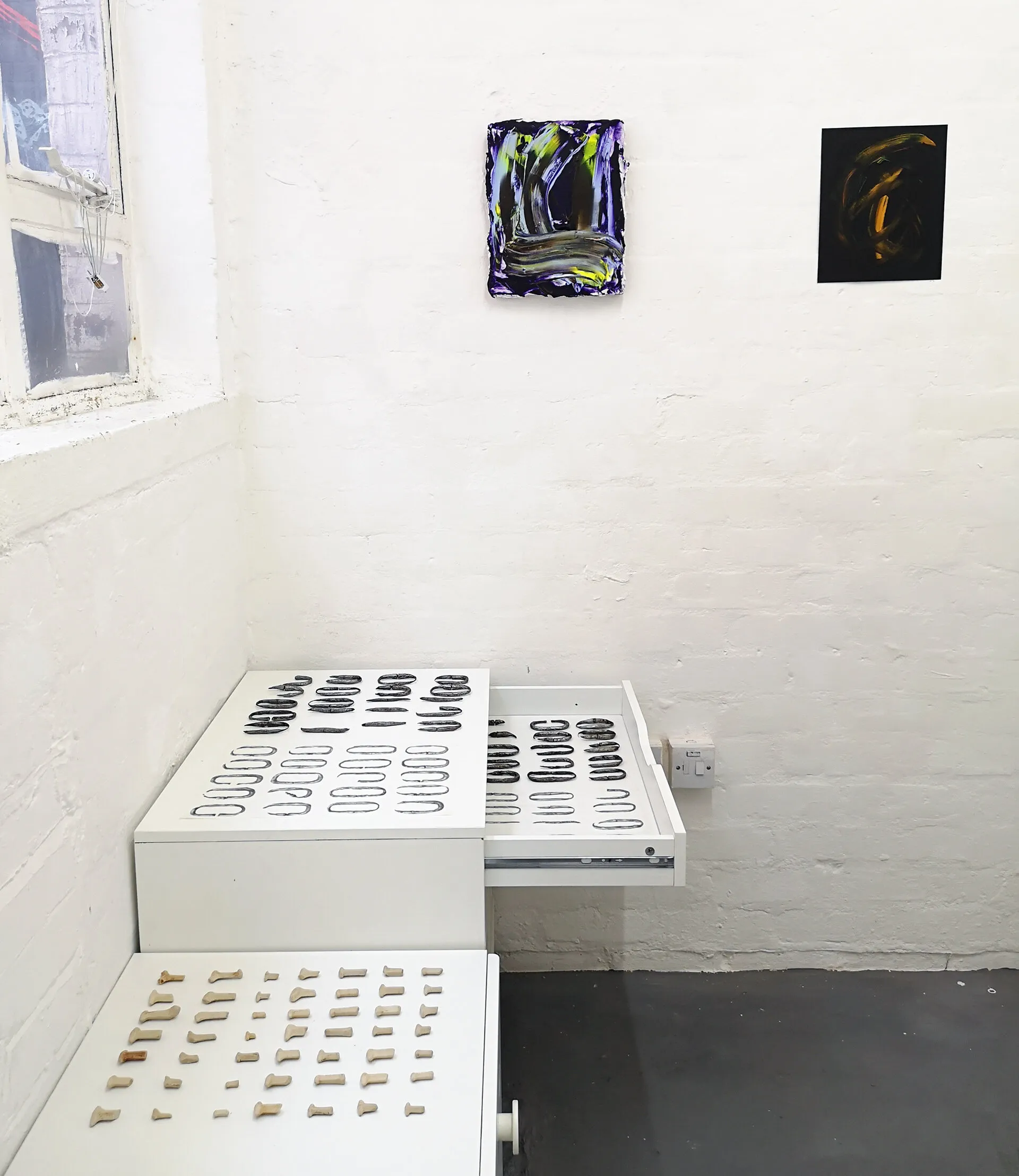 Strata - Two person show with Elise Ashby, curated by Laura Harris, 2021, Paper Gallery, Manchester