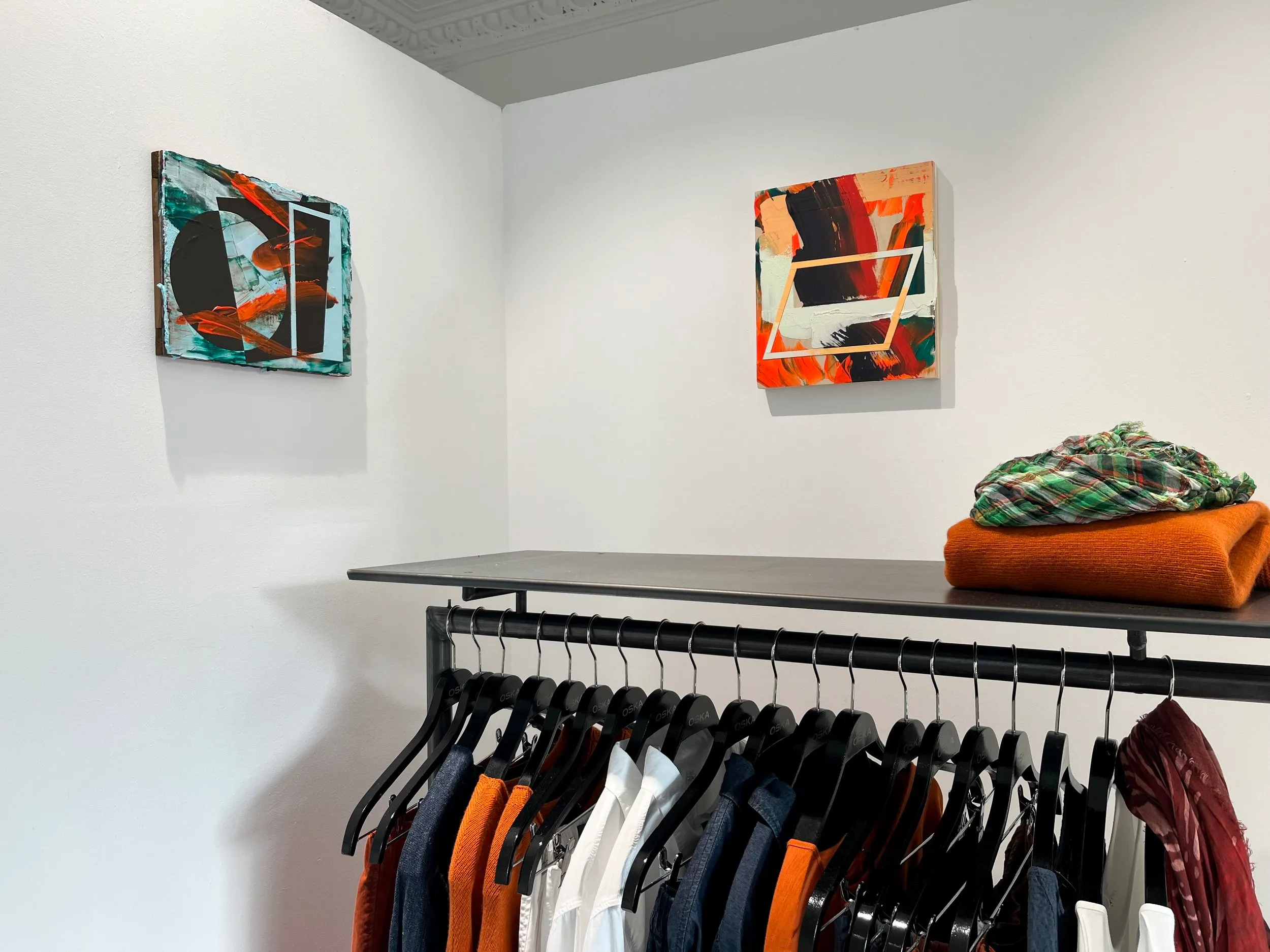 Colour Theory - Solo Exhibition in collaboration with OSKA clothing, 2023, OSKA, Edinburgh